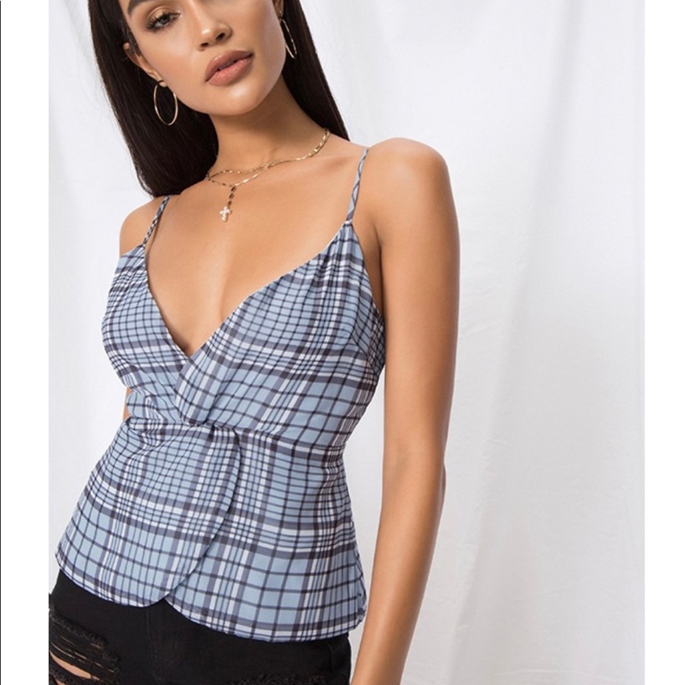 Super downs skye twist cami